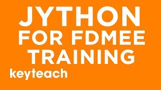 Jython Scripting for FDMEE Training Course for Administrators from Keyteach
