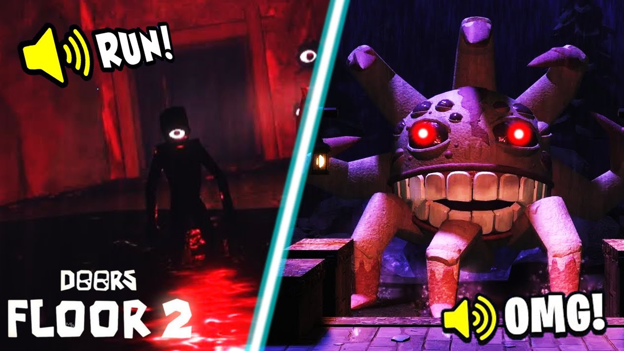 Doors Floor 2 Is Even More Terrifying The Mines Youtube