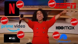 How to Get Netflix, Disney Plus, HBO Max and Much More for FREE | Cell Phone Perks 2022