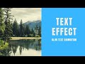 CSS Blur Text Animation Effect | CSS Animation Examples