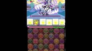 【パズドラ】一度きりダンジョン　ＬＶ６　ラーＰＴ 【初見プレイ】