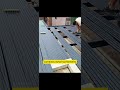 double layer insulated aluminum tile for canopy outdoor awning aluminum roofinsulation roofing