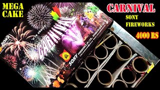 CARNIVAL from Sony Fireworks| Sony Big Multishot Cake #sonyfireworks #sonnyfireworks