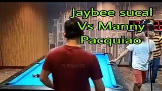 jaybee sucal vs Manny Pacquiao.