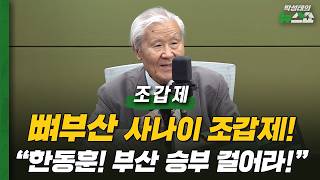 조갑제가 본 지선 판세!ㅣ이란전 이후? 트럼프·극우세력 망한다ㅣ한동훈 출마? 부산 승부 걸어라!ㅣ조갑제 대표