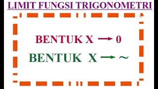 12 SMA MUDAH MENGERJAKAN SOAL LIMIT FUNGSI TRIGONOMETRI