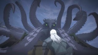 Geralt vs Kraken Fight Scene | The Witcher: Sirens of the Deep | Flix Clips