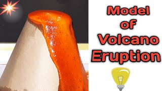 Working Model Volcano Eruption/Volcanic eruption School Project/how to erupt volcano/KansalCreation