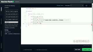FizzBuzz HackerRank problem in C programing language