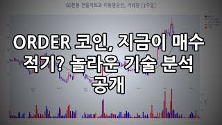 ORDER 코인, 지금이 매수 적기? 놀라운 기술 분석 공개