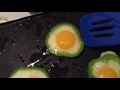 Green Bell Pepper Egg in a Hole