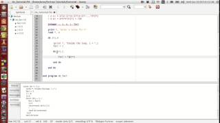 Fortran Programming Tutorials (Revised) : 019 : Nested do loops, labels