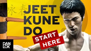 Jeet Kune Do Wing Chun Muk Jong (Wooden Dummy) Beginners Training Drill