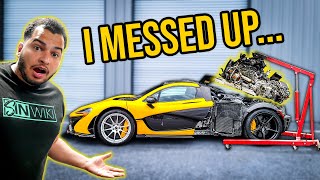 Rebuilding A Flooded $2,000,000 McLaren P1 | Part 6