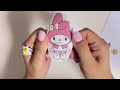 paper diy✨ 산리오친구들이 할로윈파티를 해요 sanrio friends are preparing for halloween party making cookies 쿠키도둑