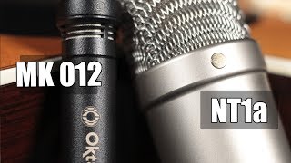 Oktava MK 012 vs Rode NT1a (acoustic guitar) (pt.1)