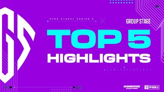 [PUBG_TW] PGS 2 小組賽 TOP 5 Highlights 🔥