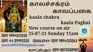 Kaala Chakra -  kaala Pagai - introduction - Learn from the Jyotish Master series