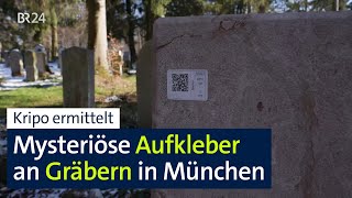 Friedhöfe München: QR-Codes geben Rätsel auf | Abendschau | BR24