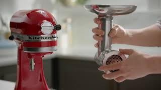 Accesorio picadora de alimentos metálica para KitchenAid | María Lunarillos | tienda \u0026 blog