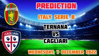 Ternana vs Cagliari Prediction and Betting Tips | December 7th 2022
