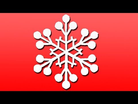 Paper SNOWFLAKE tutorial ? - Look here! Snowflakes in 5 minutes Paper SNOWFLAKE tutorial ? - Look here! Snowflakes in 5 minutes