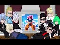 s class hero s react to goku one punch man tiktok gacha react