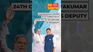 Siddaramaiah Sworn in as Karnataka's 24th CM, DK Shivakumar as his Deputy