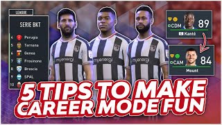 5 Tips To Make FIFA Career Mode More FUN!