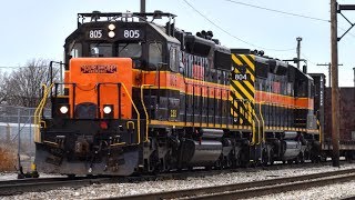 CSS SD38-2 pair switches in Burnham, IL! 11/24/19