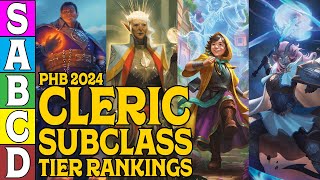 Cleric Subclass Tier Ranking in D&D 2024