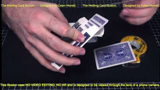 The Melting Card Illusion by Calen Morelli