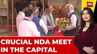 PM Modi Attends NDA Leaders Meeting | Opposition Vs BJP-Led Alliance