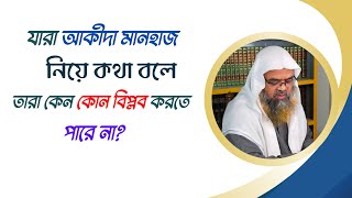 প্রশ্ন : যারা আকীদা-মানহাজ নিয়ে কথা বলে তারা কেন কোন বিপ্লব করতে পারে না?