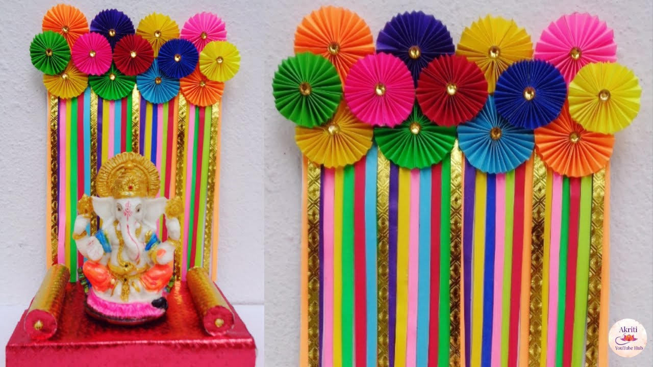 10 Creative Ganpati Mandap Decoration At Home Ideas For A Divine ...