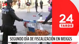 Contra el comercio ambulante: segundo día de operativos en barrio Meigs | 24 Horas TVN Chile