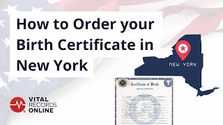 How to Order a New York Birth Certificate | Vital Records Online