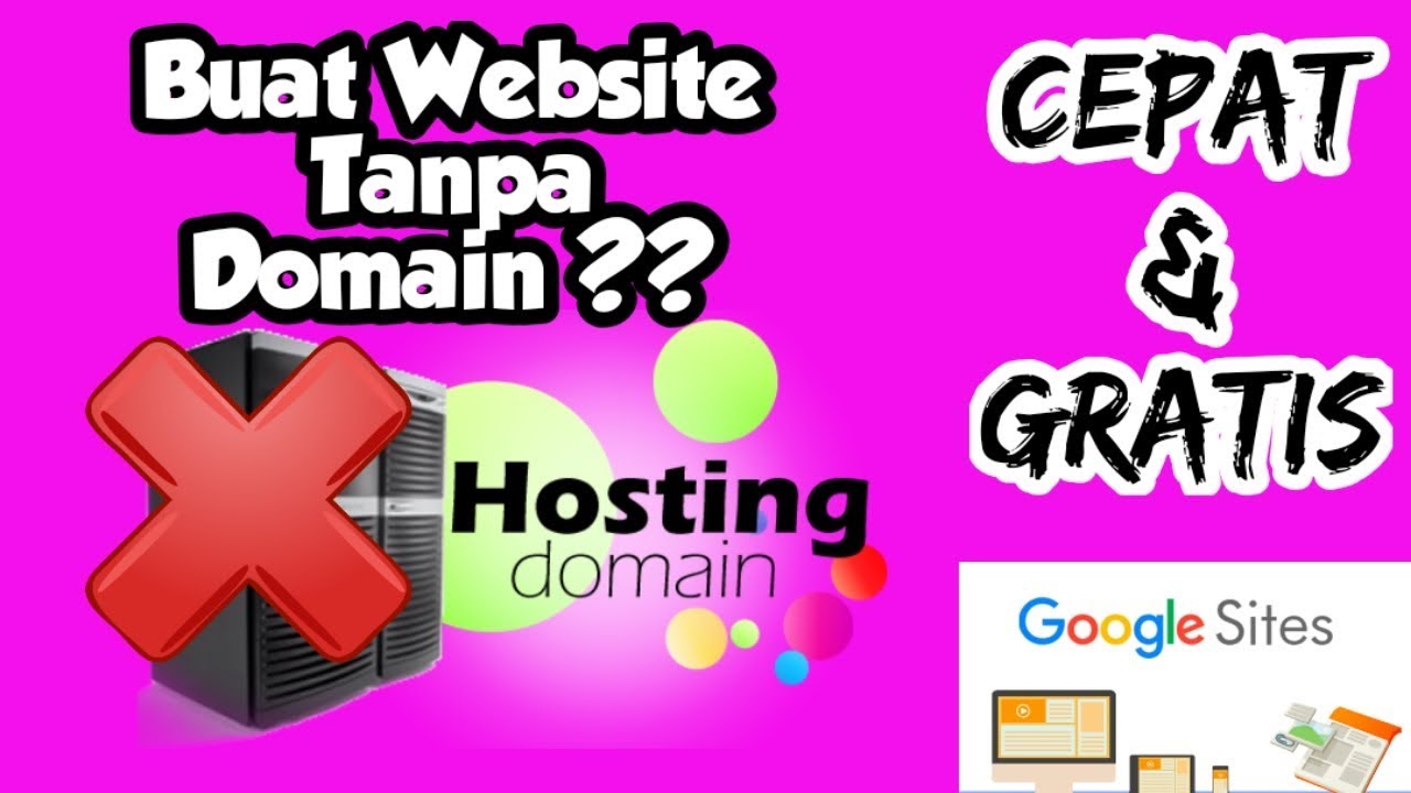 PART1 : CARA BUAT WEBSITE GRATIS DENGAN CEPAT TANPA BELI DOMAIN ...