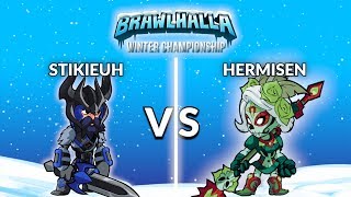 Stikieuh vs Hermisen - 1v1 Top 8 - Brawlhalla Winter Championship EU