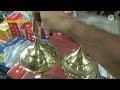 পিতল ৰ শৰাই machine made horai moradabad horai brass product