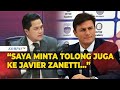 Erick Thohir Ungkap Peran Javier Zanetti dalam Proses Argentina Datang ke Indonesia