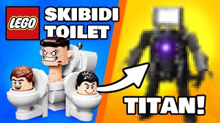 I made SKIBIDI TOILET... but in LEGO!