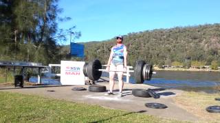 Axle Deadlift 240kg