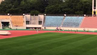 第75回愛知県陸上競技選手権大会リレー競技  男子4×100mR 決勝 2015/7/11