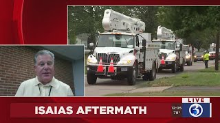INTERVIEW: Eversource responds to questions regarding power restoration