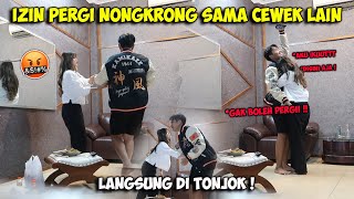 PAMIT PERGI NONGKRONG SAMA CEWEK LAIN , SAMPAI TERBAKAR API CEMBURU !! PRANK