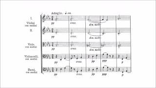 Edward Elgar - Elegy for string orchestra Op. 58 (audio + sheet music)