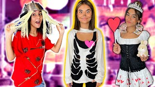 Sister VS Sister! Halloween Costume DIY Competition (Ecofriendly!) | GEM Sisters