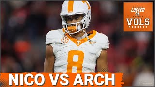 Nico Iamaleava v. Arch Manning, Tennessee Football 2025 Expectations \u0026 Hoops Keys vs. Georgia