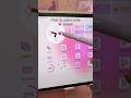 How to get a cute 💗 cursor! Samsung galaxy tab S9 | Samsung tips | aesthetic homescreen